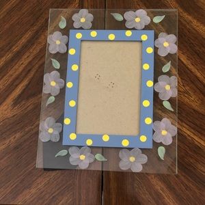 Glass Picture Frame 9.5” H x 7.5” W